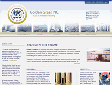 Tablet Screenshot of goldengrass.com